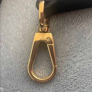 Louis Vuitton Gold Carabiner Clip